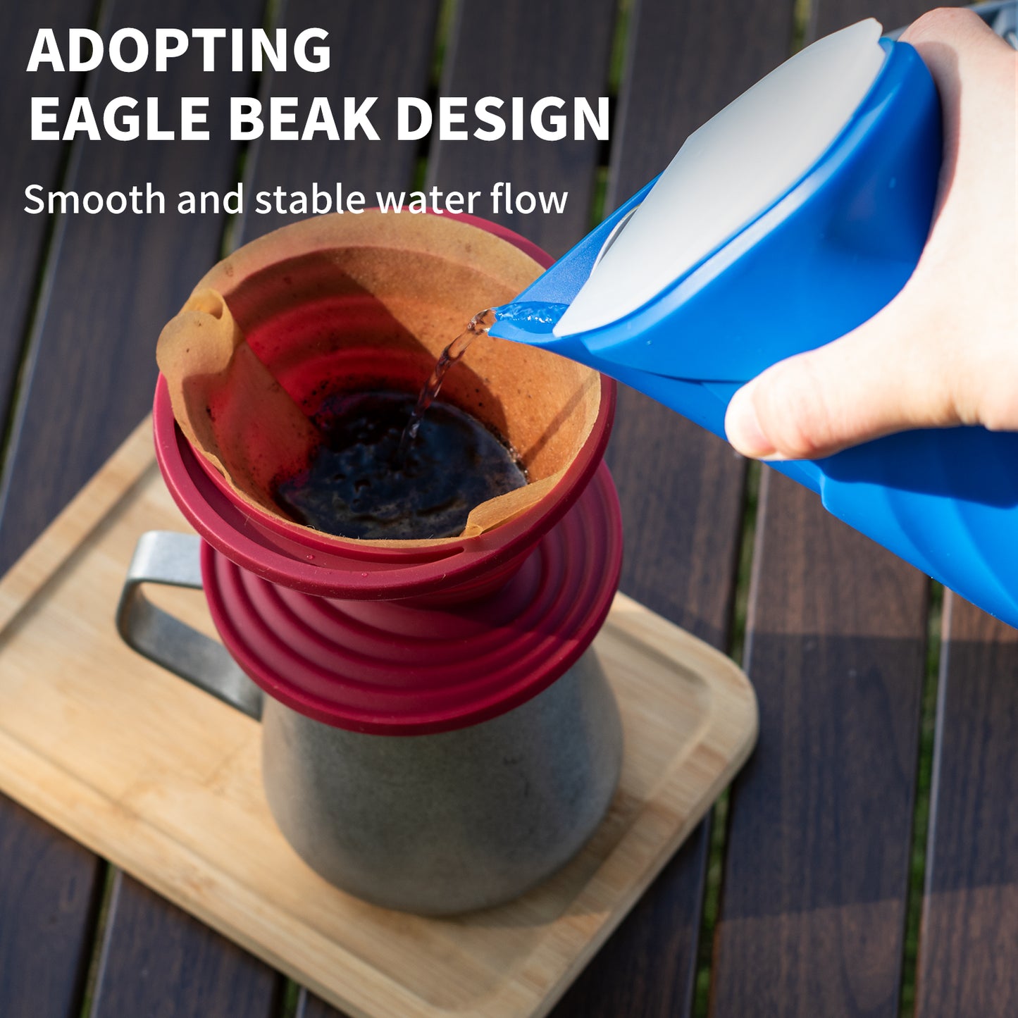 Silicone Pour Over Coffee Kettle 360ml