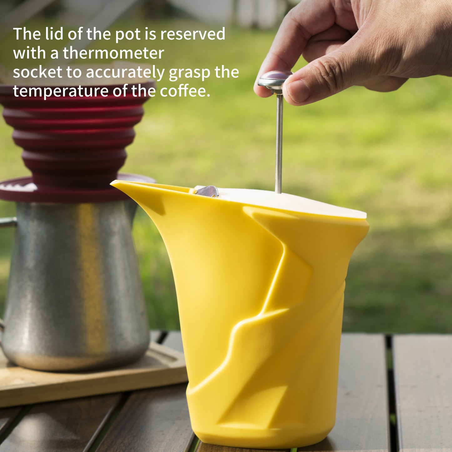 Silicone Pour Over Coffee Kettle 360ml