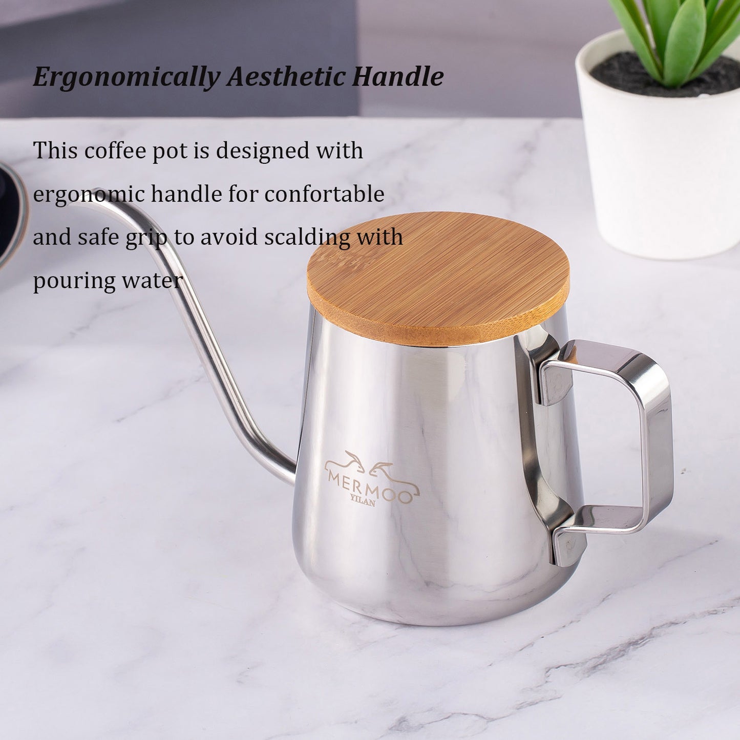 Mini 350ml Pour Over Drip Kettle