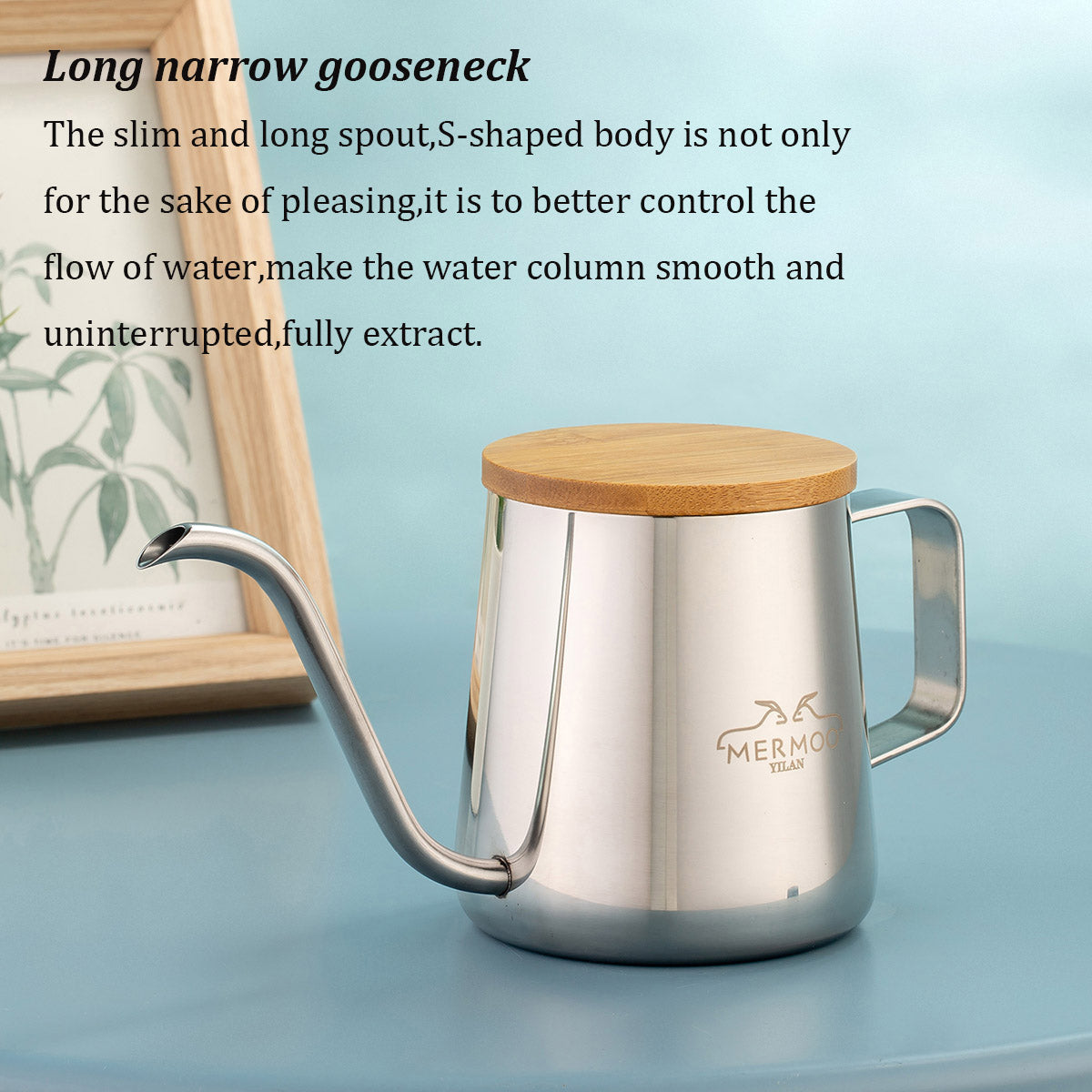 Mini 350ml Pour Over Drip Kettle
