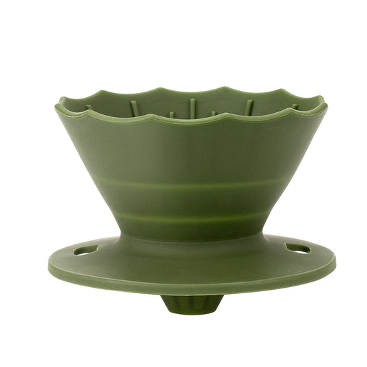 MERMOO YILAN Collapsible Coffee Dripper Dishwasher Safe Silicone Pour Over Coffee Filter Holder