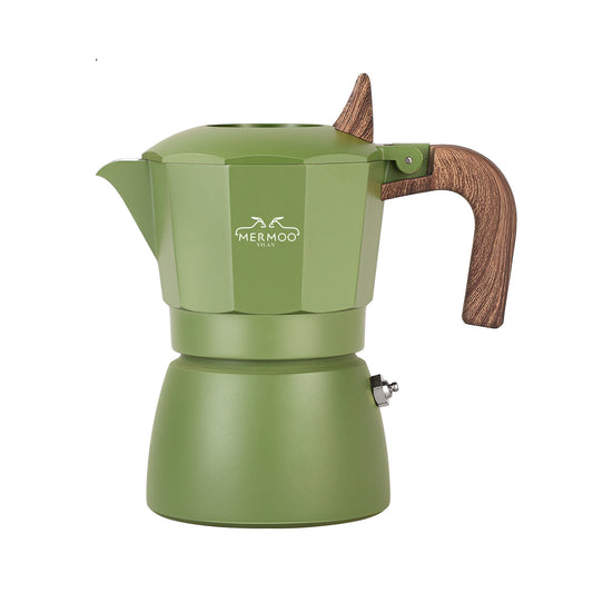 2 shots Double Valve Moka Pot